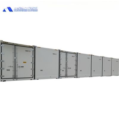 40 pieds de bâtiment Reefer Container 40HQ entrepôt de chambre froide certifié CSC acier et plancher plat