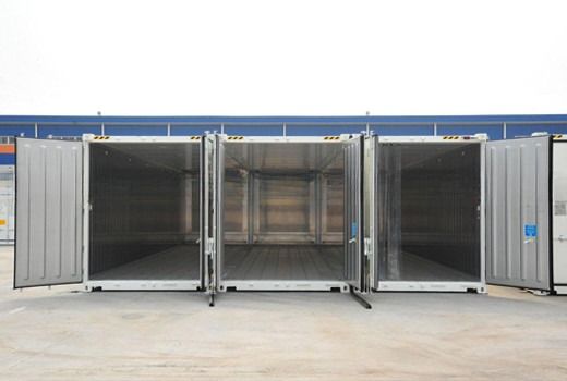 40 pieds de bâtiment Reefer Container 40HQ entrepôt de chambre froide certifié CSC acier et plancher plat