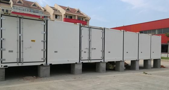 40 pieds de bâtiment Reefer Container 40HQ entrepôt de chambre froide certifié CSC acier et plancher plat