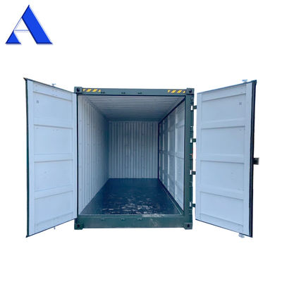 Container de transport maritime sec de 20 pieds de haut avec porte latérale cube en acier corten 6058 x 2438 x 2896 mm 33,2 CBM Capacité