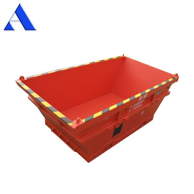 13 pieds DNV 2.7-1 Standard Container de l'acier Bateau de forage offshore déchets Skip BV Longueur certifiée 13 pieds Angle de levage 45C