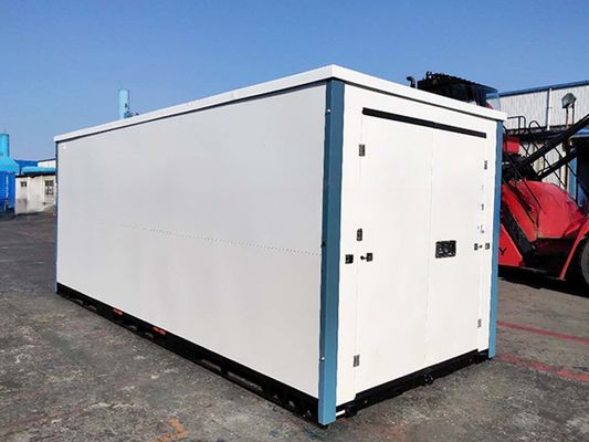 Galvanisé 3m 4m 6m 20ft Pack plat de stockage mobile portable pliable auto-stockage conteneur pour l'efficacité de l'espace