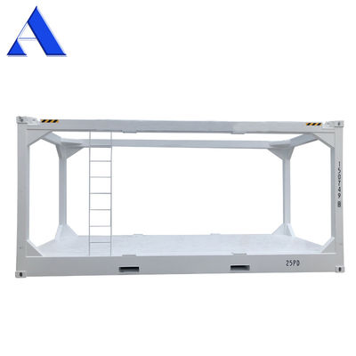 13 pieds 4 mètres DNV 2.7-1 Conteneur offshore galvanisé standard Cadre de levage Skid 45 degrés Angle de balancement