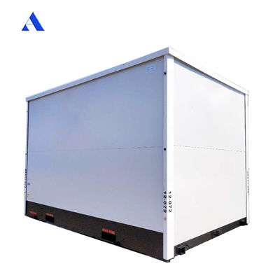 Solution de stockage d'atelier 16 pieds auto-entreposage pliable portable panneau sandwich conteneur