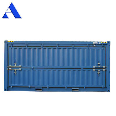 Container sec en acier à porte latérale de 20 pieds ABS Couverture ventilée double balancement Container d'expédition à cube élevé avec ouverture de 20 pieds