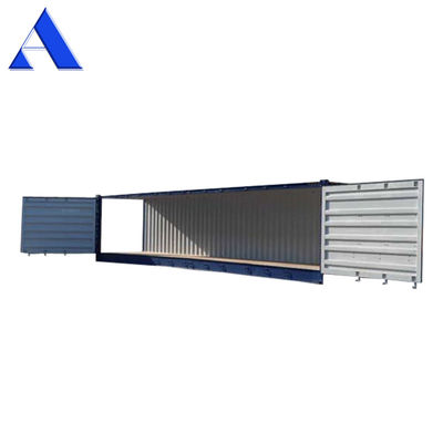 Container d'expédition d'ouverture de grande porte latérale de 40 pieds Capacité 70,1 m2 Dimensions extérieures l x W x H mm 12192 x 2438 x 2896 mm