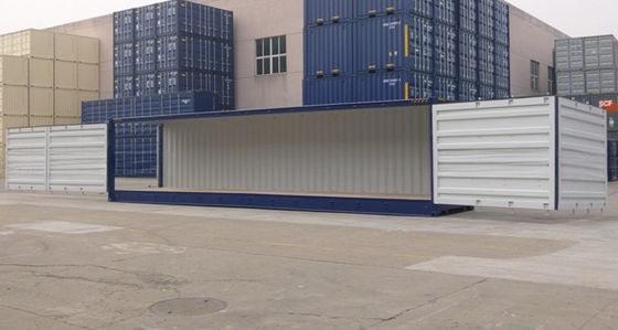 Container à porte latérale ouverte de 40 pieds avec ouverture complète d'un côté Dimensions internes l x W x H mm 12031 x 2288 x 2547 mm