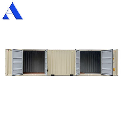 Container d'expédition à sec d'ouverture d'une seule porte de 40 pieds 40 pieds HC ou GP Matériau en acier CSC certifié avec dimensions internes