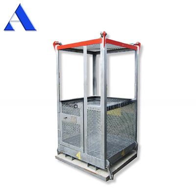 45C Angle de levage 3CBM DNV 2.7-1 Contenant sec en acier panier de transfert personnel offshore avec certificats CSC et BV
