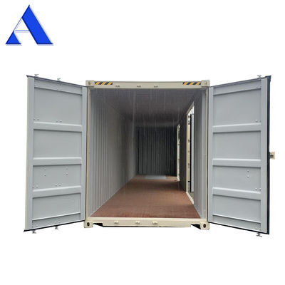 Container d'expédition à sec d'ouverture d'une seule porte de 40 pieds 40 pieds HC ou GP Matériau en acier CSC certifié avec dimensions internes
