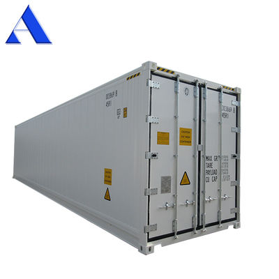 12192 x 2438 x 2896 mm réfrigérateur de refroidissement Thermo King 40 pieds de hauteur cube Reefer conteneur obtenir le vôtre aujourd'hui pour le transport