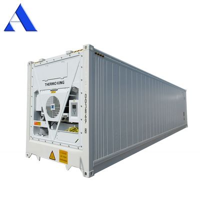 12192 x 2438 x 2896 mm réfrigérateur de refroidissement Thermo King 40 pieds de hauteur cube Reefer conteneur obtenir le vôtre aujourd'hui pour le transport