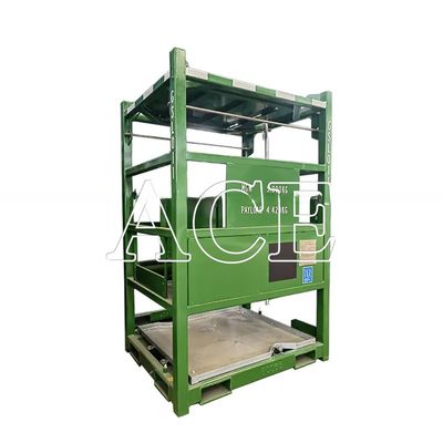 Container de réservoir IBC en acier standard offshore 550GAL DNV 2.7-1 personnalisé avec cadre de levage certifié par CSC et BV