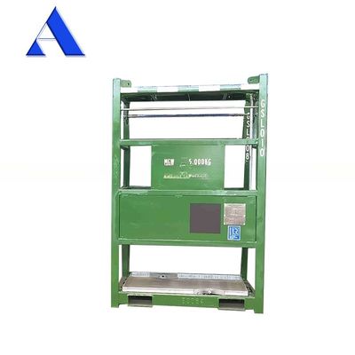 Container de réservoir IBC en acier standard offshore 550GAL DNV 2.7-1 personnalisé avec cadre de levage certifié par CSC et BV