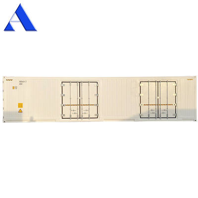 12192 x 2438 x 2896 mm Réfrigérateur à deux portes à côté ouvert 40 pieds de longueur Récipient pour le transport de produits frais
