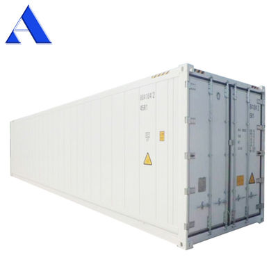 12192 x 2438 x 2896 mm Réfrigérateur à deux portes à côté ouvert 40 pieds de longueur Récipient pour le transport de produits frais