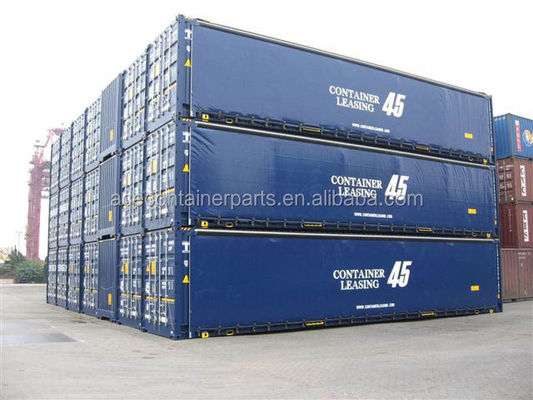 Container d'expédition sec certifié CSC de 45 pieds de hauteur avec des dimensions internes de 13556 x 2420 x 2474 mm