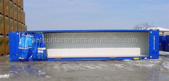 Container d'expédition sec certifié CSC de 45 pieds de hauteur avec des dimensions internes de 13556 x 2420 x 2474 mm