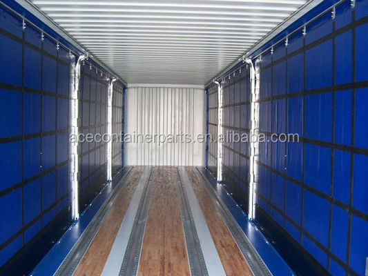 Container d'expédition sec certifié CSC de 45 pieds de hauteur avec des dimensions internes de 13556 x 2420 x 2474 mm