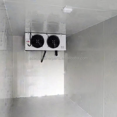 Réservoir à froid de 6x2,2x2,2 m mobile de 20 pieds avec réfrigérant R134a/R404A