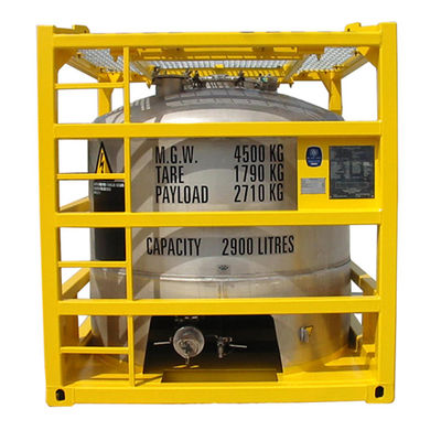 2900L-5000L Capacité de réservoir à l'étranger vertical avec cadre de levage
