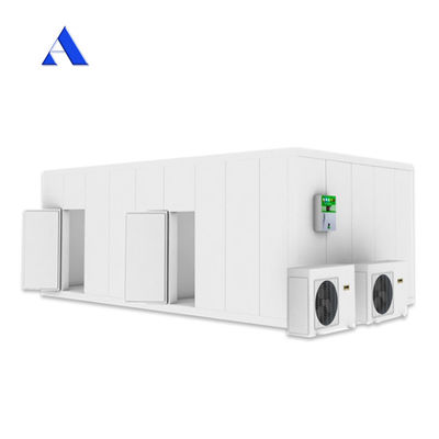 4x2.2x2.5m Mobile 13ft mini potable réfrigérée congélateur et réfrigérateur conteneur de stockage à froid avec plancher en aluminium T-Bar