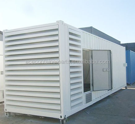 Solution d'alimentation en conteneurs Container sec Genset avec fonctionnalités de réduction du bruit et de ventilation Certifié CSC