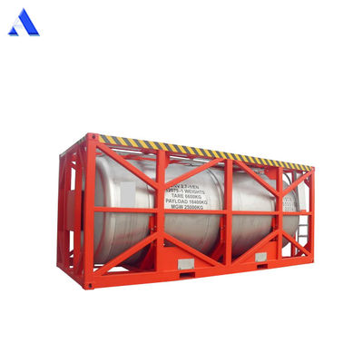 16000L DNV 2.7-1 cadre standard de 20 pieds UN T11 en acier inoxydable