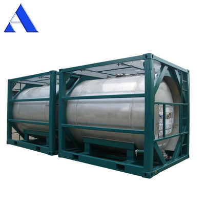 16000L DNV 2.7-1 cadre standard de 20 pieds UN T11 en acier inoxydable