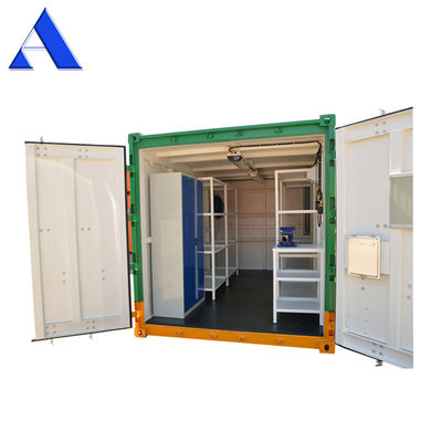 30.90CBM Capacité A60 Atelier de conteneurs offshore standard avec DNV 2.7-1 Standard et taille d'ouverture de porte de 2.218 x 2.223 M