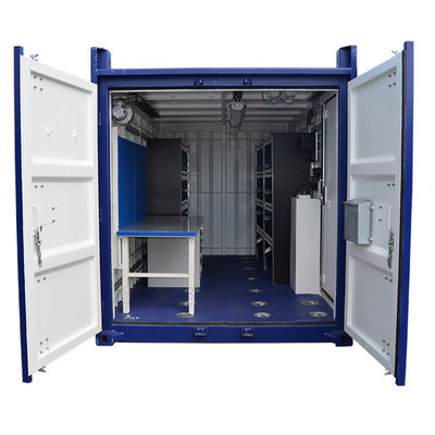 30.90CBM Capacité A60 Atelier de conteneurs offshore standard avec DNV 2.7-1 Standard et taille d'ouverture de porte de 2.218 x 2.223 M