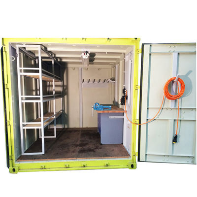 30.90CBM Capacité A60 Atelier de conteneurs offshore standard avec DNV 2.7-1 Standard et taille d'ouverture de porte de 2.218 x 2.223 M