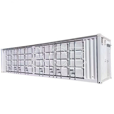 Accepté pour une petite quantité de commande Bess personnalisable Système de stockage d'énergie solaire 40 pieds Récipient de batterie