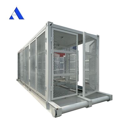 5ft 6ft 8ft 9ft 10ft 45ft 48ft 53ft C5 H transformateur de puissance de peinture plancher en acier pour le compresseur cadre de glissement et l'efficacité