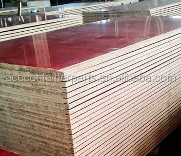 Plancher de conteneur de transport maritime 28 mm Planches de plancher en bois de bambou avec colle WBP et matériau écologique