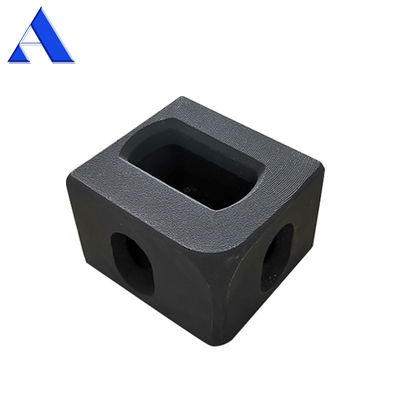 ISO 1161 Norme SCW480 Container d'acier pour conteneurs d'expédition Coins de coulée de bloc de raccordement 11 kg/pièce avec matière première brute ou en boutique