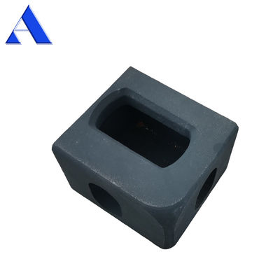 ISO 1161 Norme SCW480 Container d'acier pour conteneurs d'expédition Coins de coulée de bloc de raccordement 11 kg/pièce avec matière première brute ou en boutique