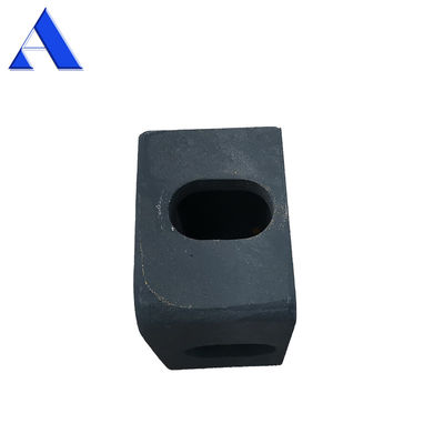 ISO 1161 Norme SCW480 Container d'acier pour conteneurs d'expédition Coins de coulée de bloc de raccordement 11 kg/pièce avec matière première brute ou en boutique