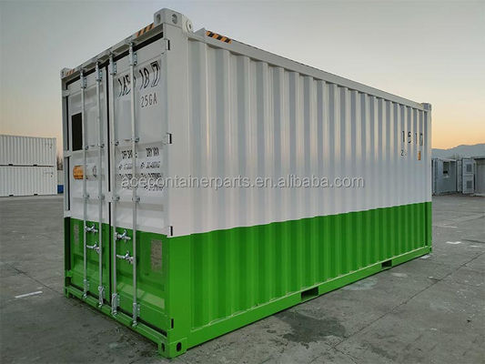 Unités CCU en acier à double porte en boîte fermée de 20 pieds pour le forage pétrolier DNV 2.7-1 Standard Offshore Container Cargo Carriage