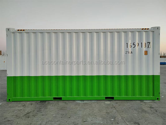 Unités CCU en acier à double porte en boîte fermée de 20 pieds pour le forage pétrolier DNV 2.7-1 Standard Offshore Container Cargo Carriage