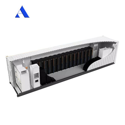 70 CBM Capacité Corten-A Base en acier Système de stockage d'énergie de batterie solaire Récipient pour les besoins du client