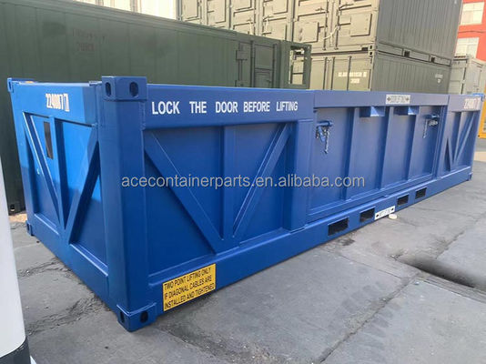 DNV 2.7-1 / ISO 10855 Norme 6.6m panier de chargement offshore avec 4 pattes en acier corten et certifié par BV