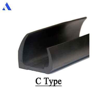 EPDM caoutchouc ISO porte d'emballage de conteneur étanche bande de joints pour le jeu standard 1141 x 2251 / 2556mm Noir résistant aux produits chimiques