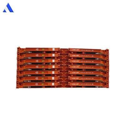 20 pieds 20 pieds 20 rack plat conteneur à rack plat conteneurs maritimes avec poids 2750 kg plancher 28 mm plancher en contreplaqué