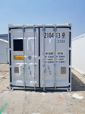 Container sec offshore de 20 pieds DNV 2.7-1 Standard BV ou LR Certificat Fabriqué en acier corten Idéal pour le stockage de transport