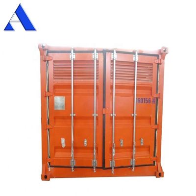 Portes latérales ouvertes 20 pieds 20 pieds Produits dangereux Entreposage de produits chimiques Conteneur de transport avec 2700L Bund Cap et 31 cbm Capacité
