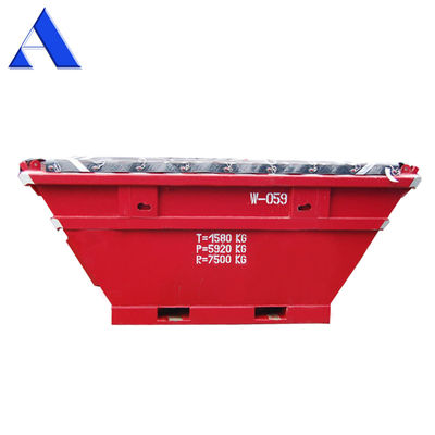 3789mm Longueur 6.5 CBM DNV Standard Steel Offshore Skip Container de déchets à terre Transport pour élimination des déchets