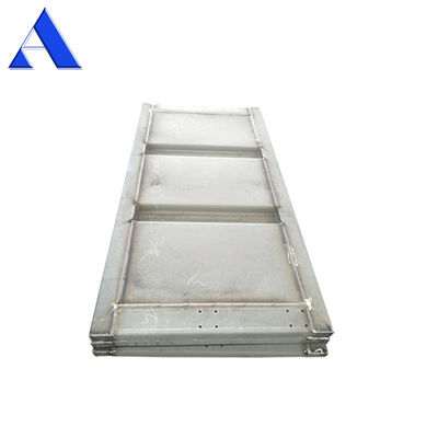 Panneau de porte de conteneur de fret de fret sec de 20 pieds et 40 pieds, en acier corten de 2,0 mm, avec conception personnalisable et suit la demande du client