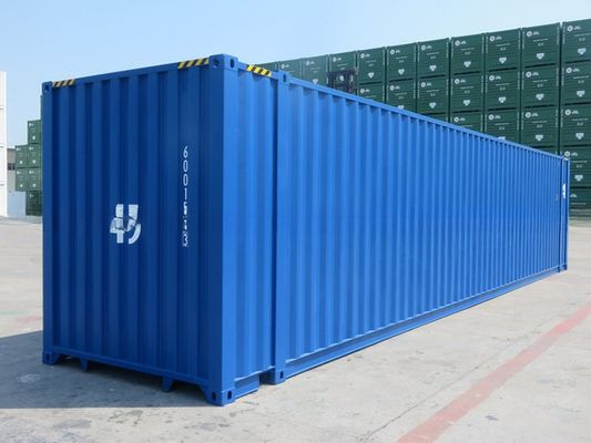 Container d'expédition haute hauteur cube 45 pieds haut dur haut ouvert Cargo maximal de 24980 kg pour le transport maritime à grande échelle