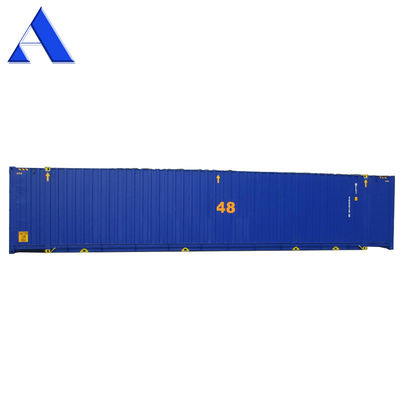 Conteneurs de fret à cargaisons sèches de 48 pieds de haut Poids brut maximal 30480 kg Poids d'empilement autorisé 192000 kg Acier corten